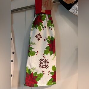 Holly Christmas Kitchen Towel